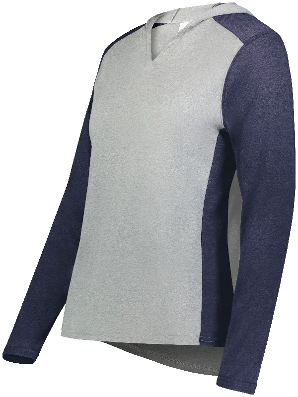 GREY HEATHER/NAVY HEATHER