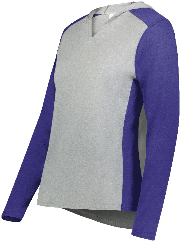 GREY HEATHER/PURPLE HEATHER