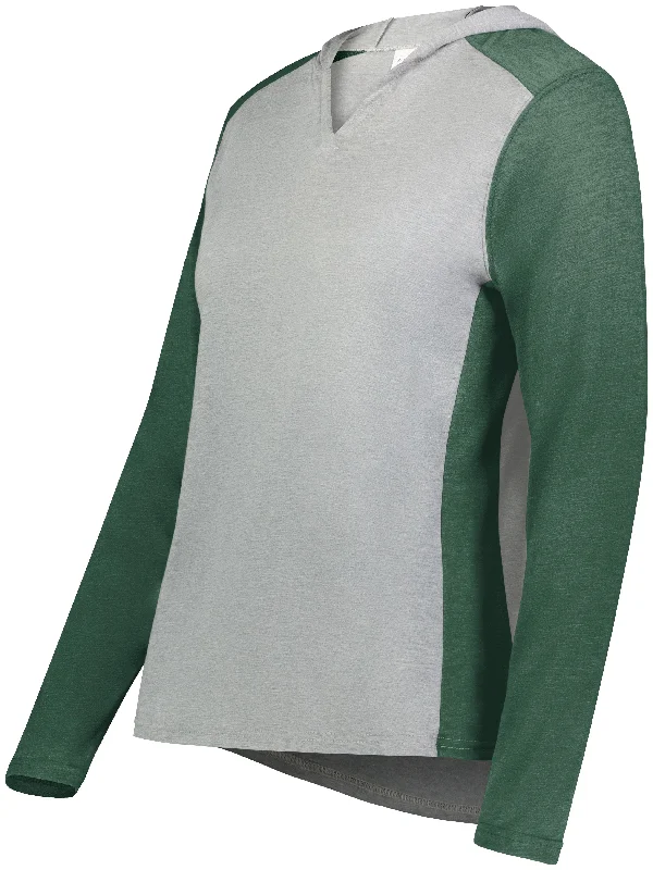 GREY HEATHER/DARK GREEN HEATHER