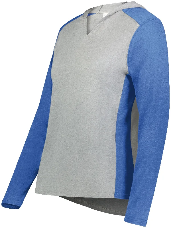 GREY HEATHER/ROYAL HEATHER