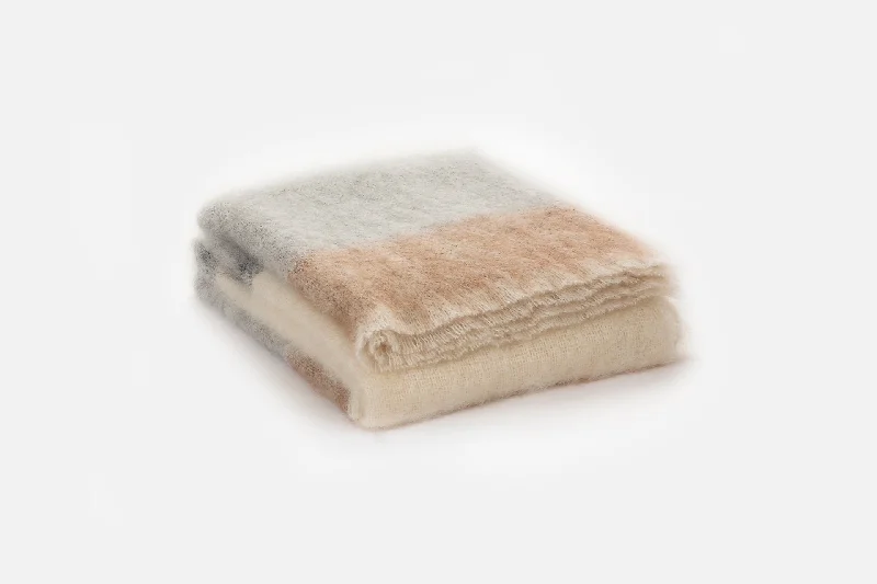 Owl Silare Mohair XThrow Blanket