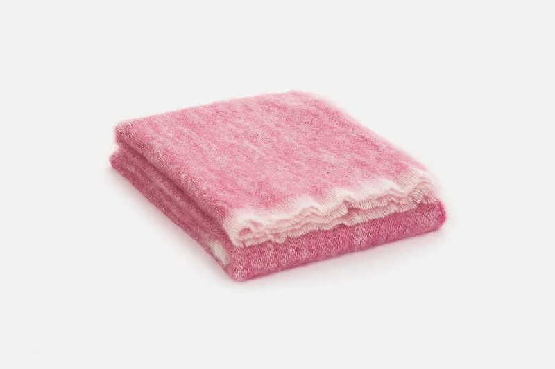 Foxglove Mooneen Mohair Throw Blanket