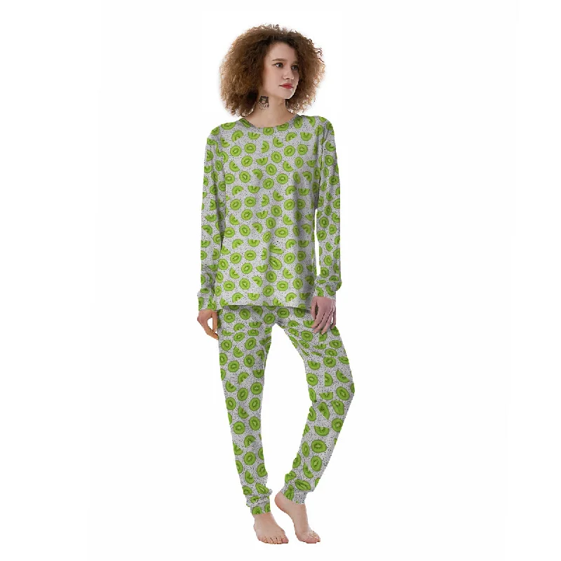 Kiwi Cute Print Pattern Women's Pajamas Shein pajama sets