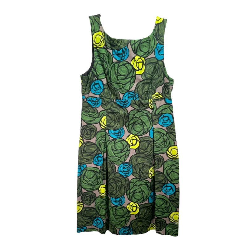 Seara Green Floral Print Sheath Dress Designer By Theory Size: 8 Tiered floral dresses Seara Green Floral Print Sheath Dress Designer By Theory Size: 8 Tiered floral dresses