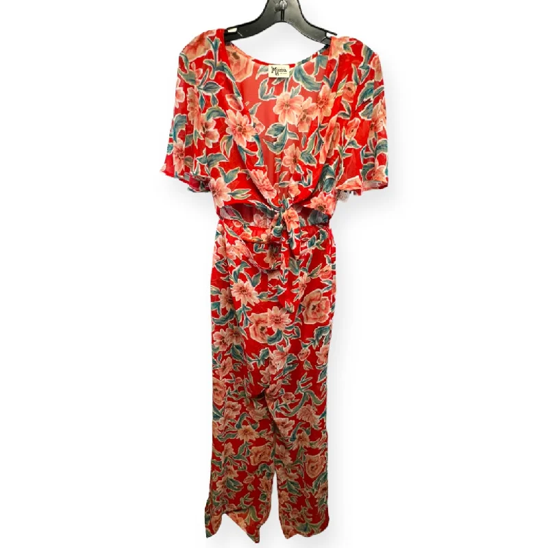 Jenna Floral Print Jumpsuit Show Me Your Mumu, Size M Fashion Nova floral dresses