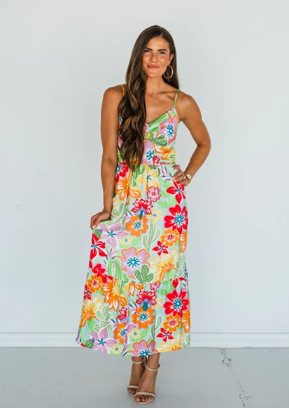 Resort Ready Floral Dress Comfortable floral dresses for everyday wear