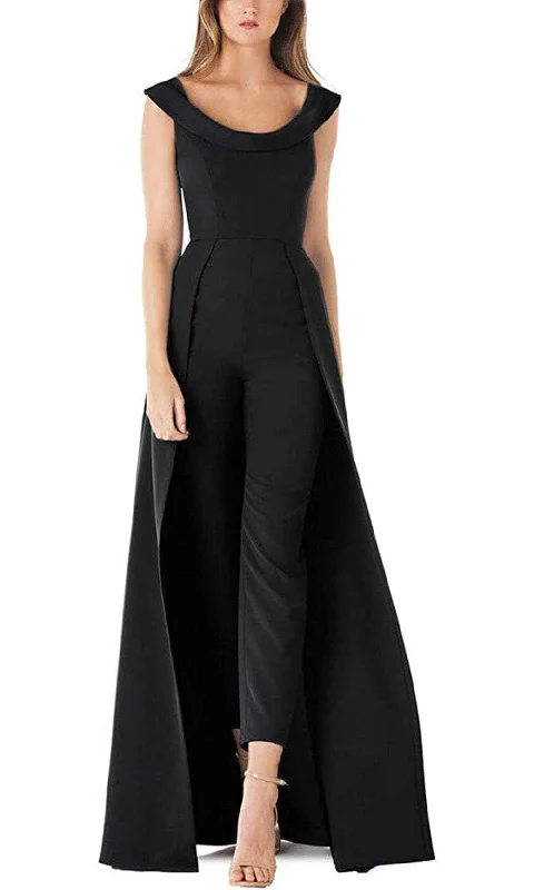 Kay Unger 5541306 - Scoop Neck Jumpsuit Soft fabric unclassified dresses
