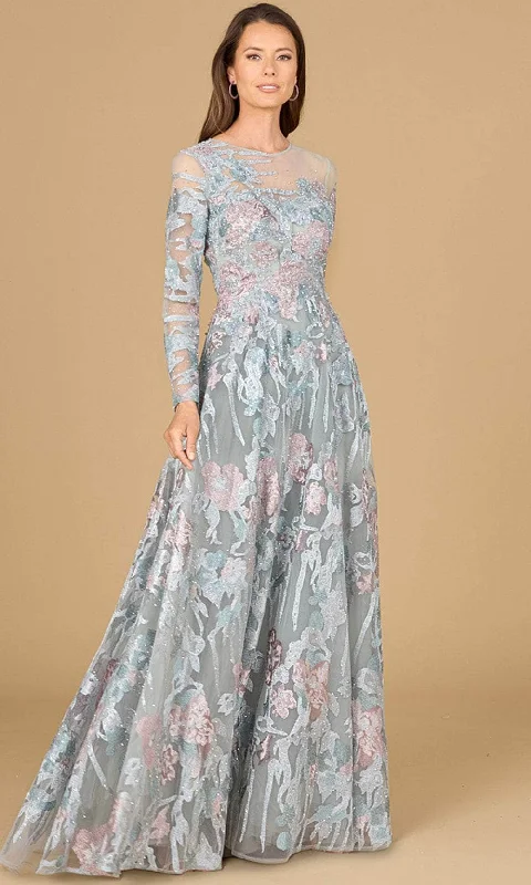 Lara Dresses 29145 - Embroidered Gown Tiered unclassified dresses