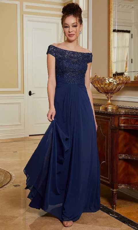 MGNY by Mori Lee 72823 - A-Line Gown Soft fabric unclassified dresses