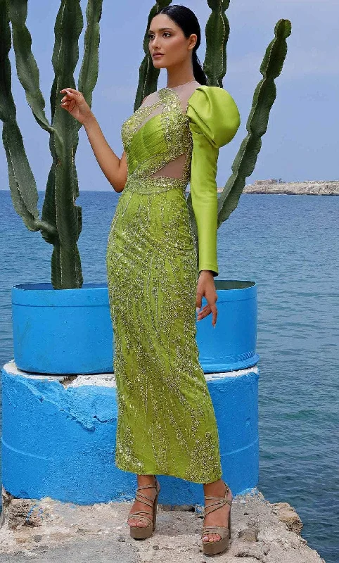 MNM Couture K3998 - Embellished Dress Petite unclassified dresses
