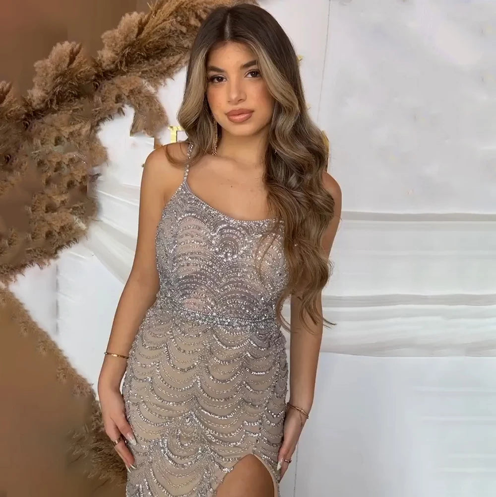 On Sale no return no refund Serene Hill Caramel Elegant Spaghetti Strap Split Beaded Formal Luxury Arabic Mermaid Evening Dresses for Formal Occasion 2024 LA72109 Color block unclassified dresses On Sale no return no refund Serene Hill Caramel Elegant Spaghetti Strap Split Beaded Formal Luxury Arabic Mermaid Evening Dresses for Formal Occasion 2024 LA72109 Color block unclassified dresses