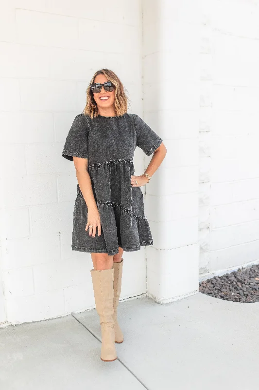 The Midnight Ember Dress Metallic unclassified dresses